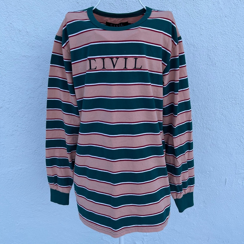 Civil Regime Striped Long Sleeve